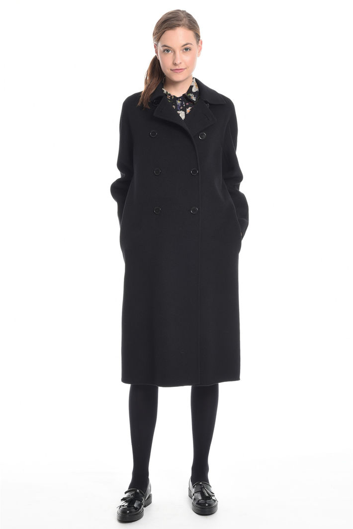 Cappotto doppiopetto in drap Fashion Market Cappotto doppiopetto in drap Fashion Market