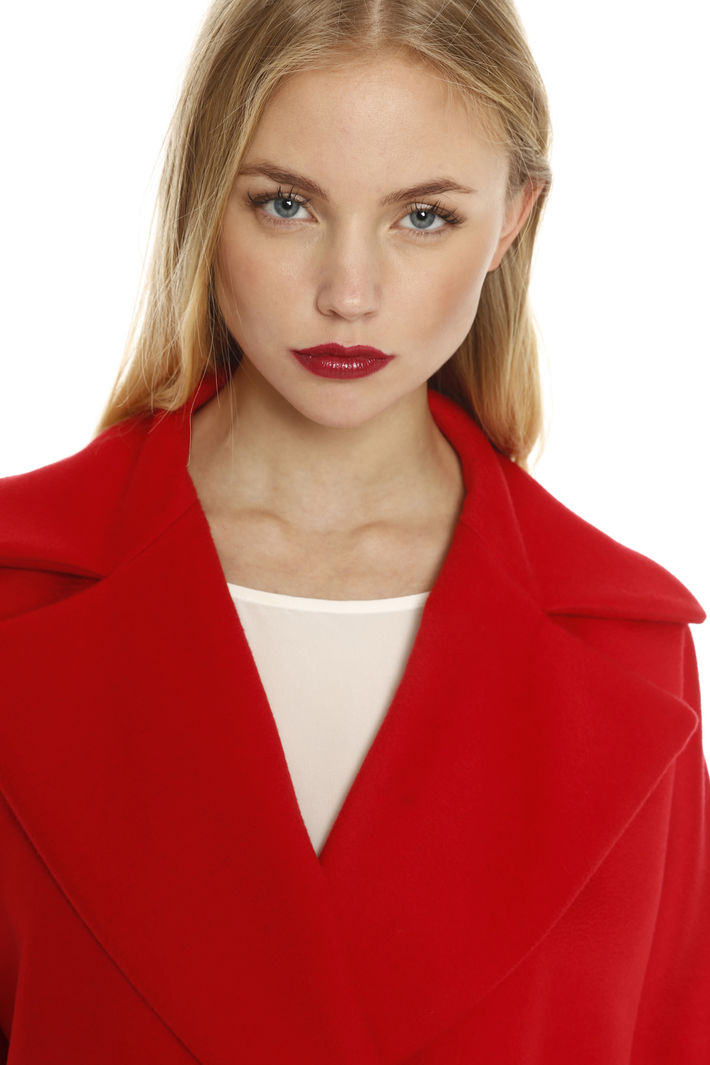 Cappotto con maxi revers Fashion Market Cappotto con maxi revers Fashion Market