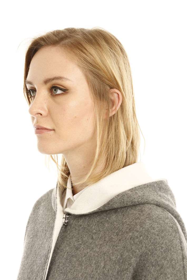 Cappotto in lana con cappuccio Fashion Market Cappotto in lana con cappuccio Fashion Market
