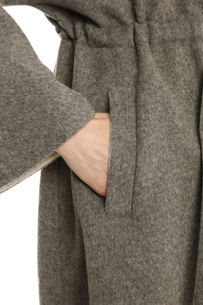 Cappotto in lana con cappuccio Fashion Market Cappotto in lana con cappuccio Fashion Market