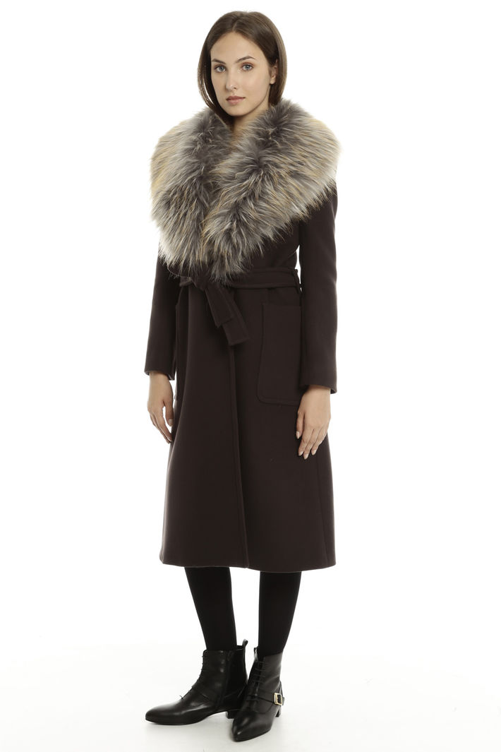 Cappotto con maxi collo Fashion Market Cappotto con maxi collo Fashion Market