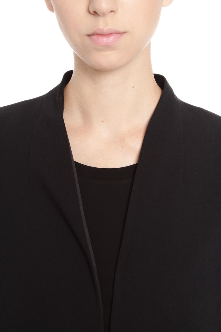 Giacca in crepe e satin Fashion Market Giacca in crepe e satin Fashion Market