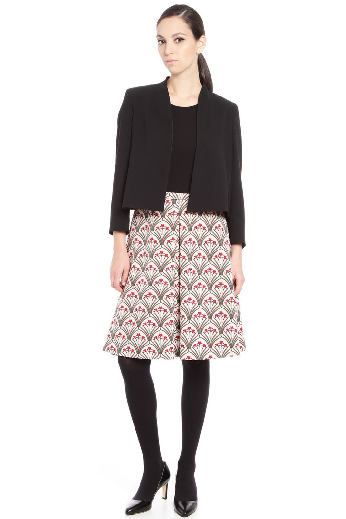 Giacca in crepe e satin Fashion Market Giacca in crepe e satin Fashion Market