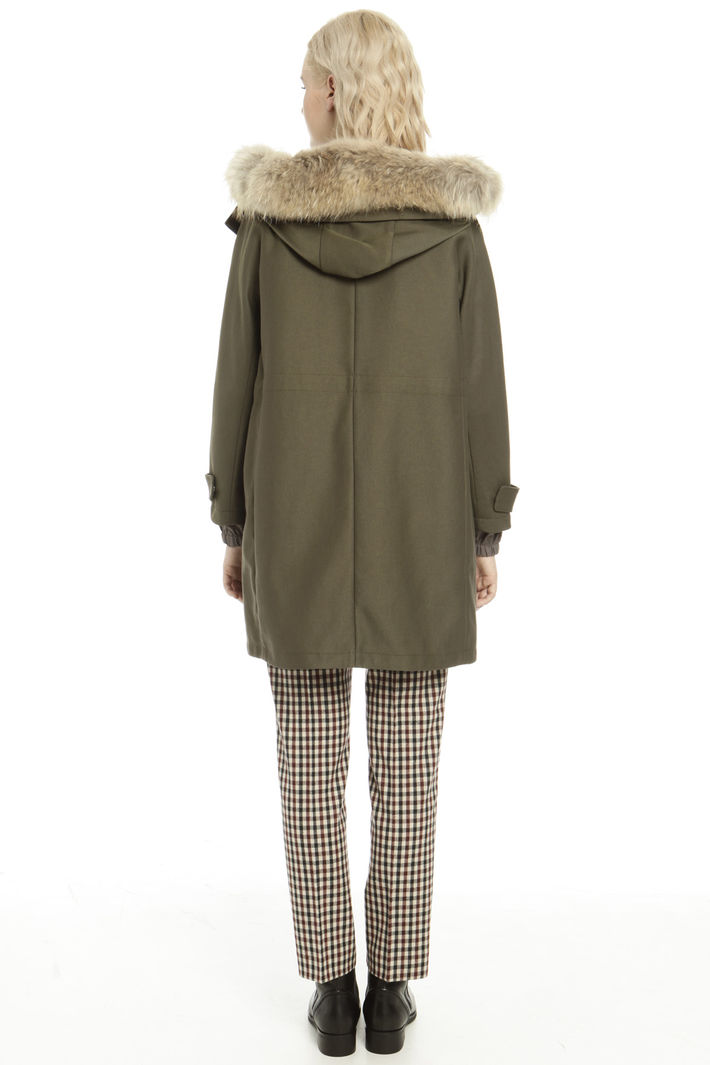 Parka con gilet in pelliccia Fashion Market Parka con gilet in pelliccia Fashion Market