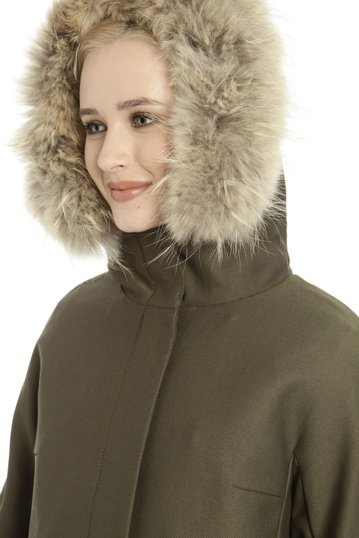 Parka con gilet in pelliccia Fashion Market Parka con gilet in pelliccia Fashion Market