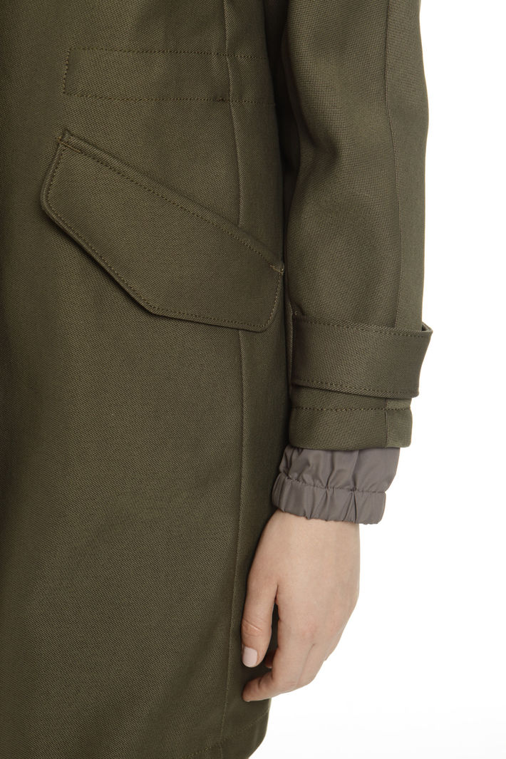 Parka con gilet in pelliccia Fashion Market Parka con gilet in pelliccia Fashion Market