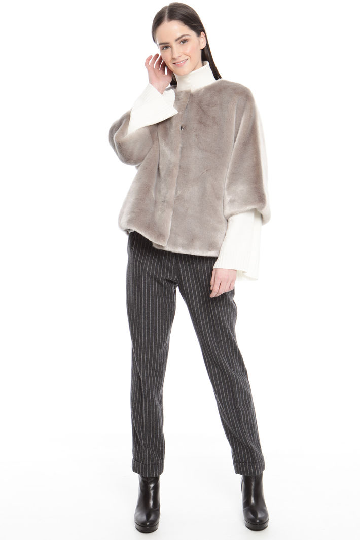 Cappotto in similpelliccia Cappotto in similpelliccia