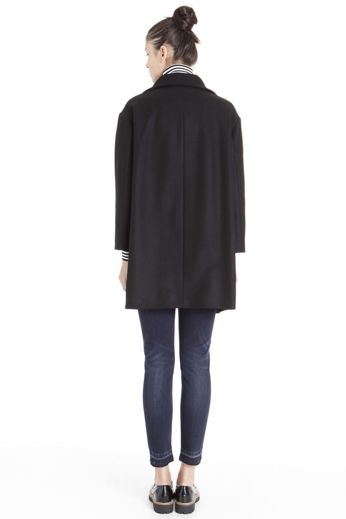 Capospalla con maxi collo Fashion Market Capospalla con maxi collo Fashion Market