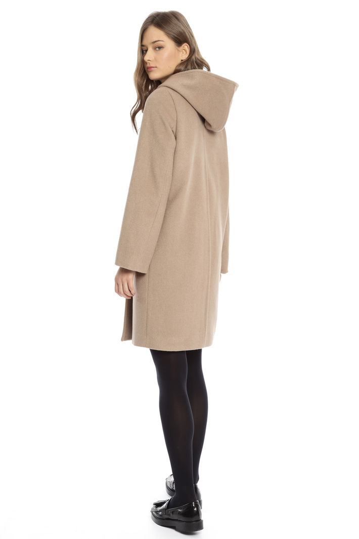 Cappotto in drap con cappuccio Fashion Market Cappotto in drap con cappuccio Fashion Market