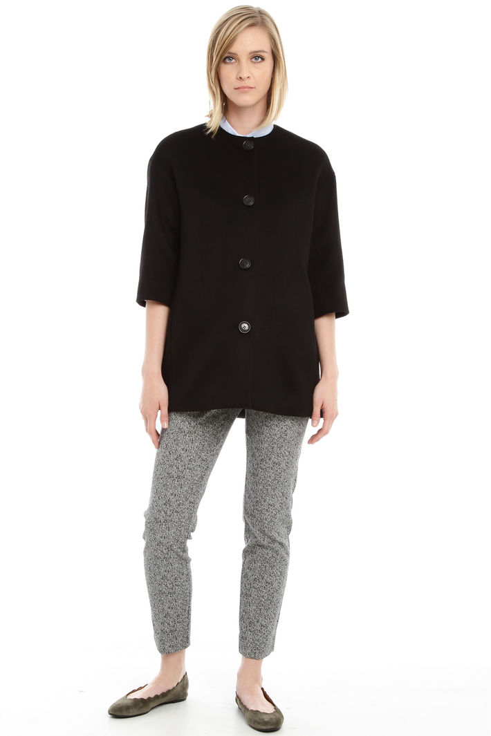 Cappotto con scollo rotondo Fashion Market Cappotto con scollo rotondo Fashion Market