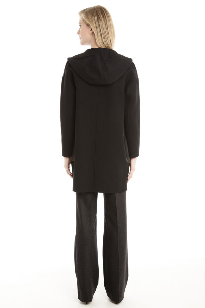 Cappotto con tasche in pelle Fashion Market Cappotto con tasche in pelle Fashion Market