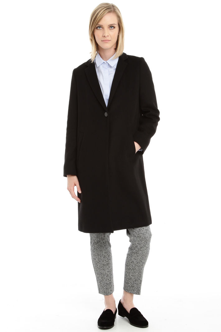 Cappotto monopetto in lana Fashion Market Cappotto monopetto in lana Fashion Market