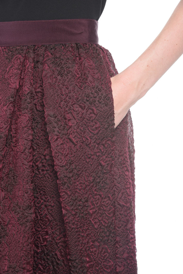 Gonna lunga in organza Diffusione Tessile Gonna lunga in organza Diffusione Tessile
