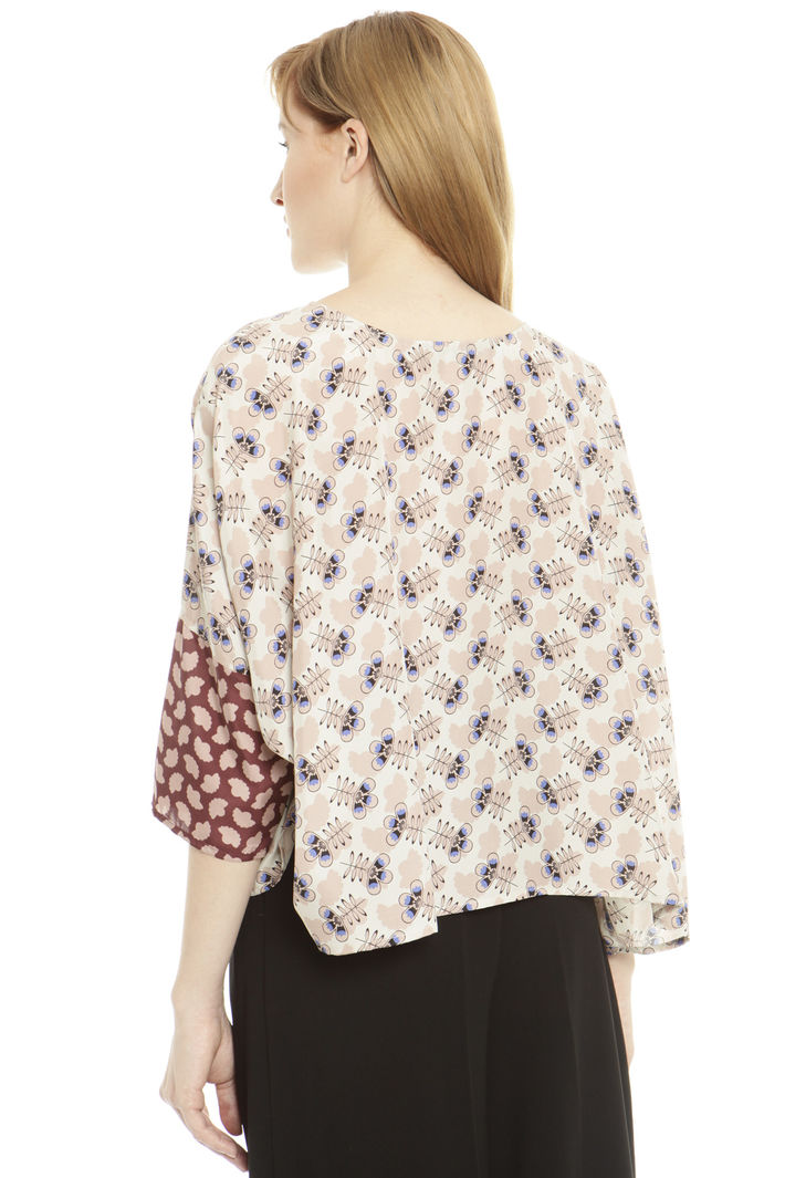 Blusa boxy in pura seta Fashion Market Blusa boxy in pura seta Fashion Market