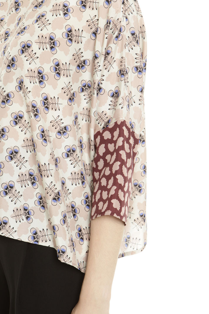 Blusa boxy in pura seta Fashion Market Blusa boxy in pura seta Fashion Market