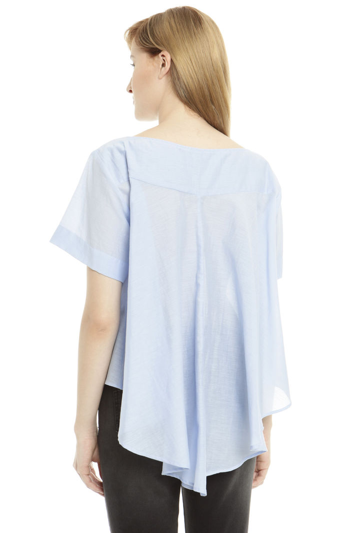 Blusa in mussola di cotone Fashion Market Blusa in mussola di cotone Fashion Market