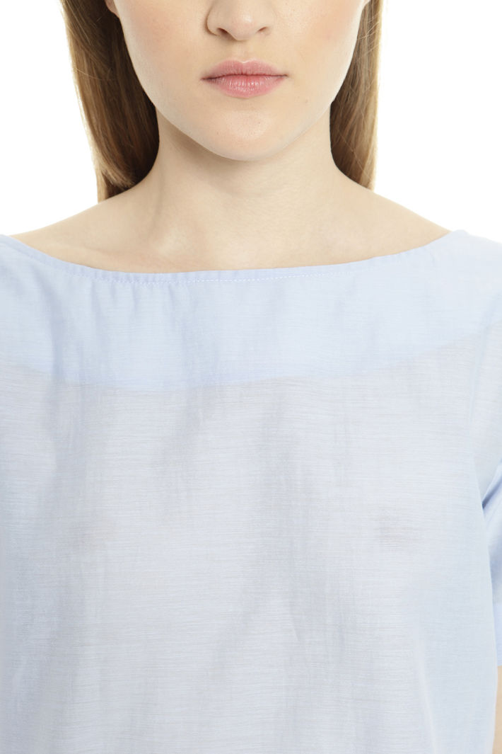 Blusa in mussola di cotone Fashion Market Blusa in mussola di cotone Fashion Market
