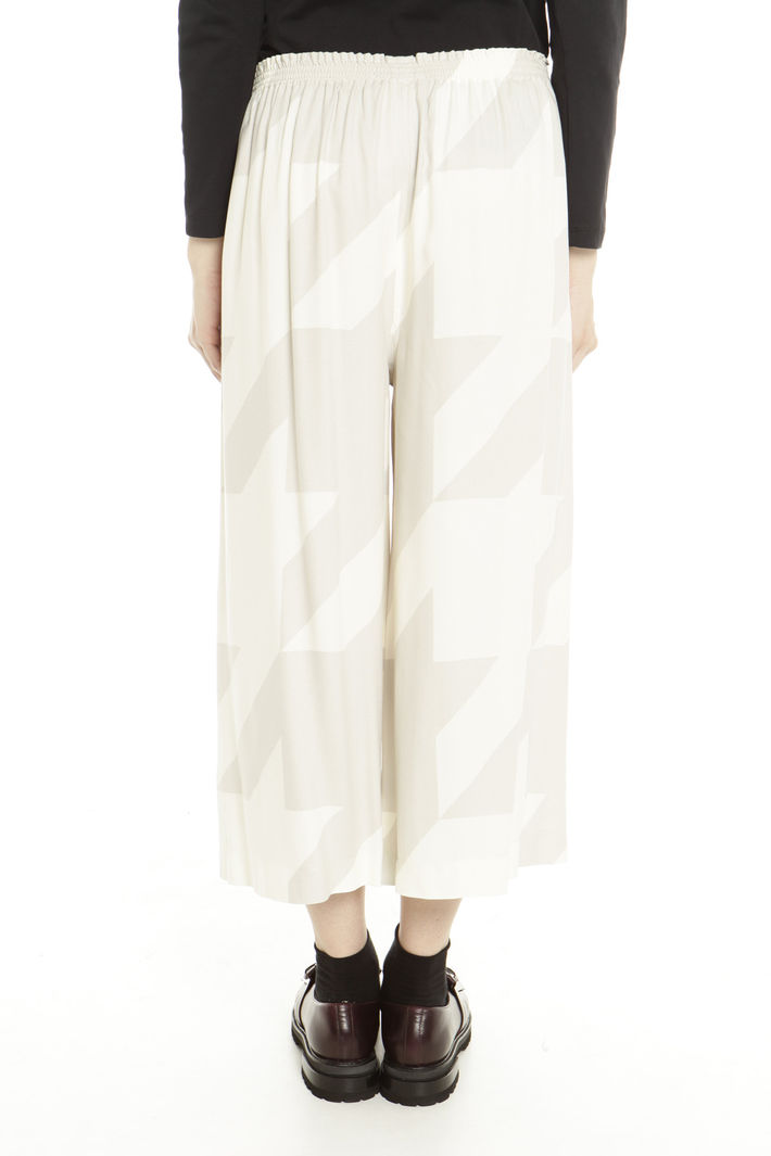 Pantaloni cropped in sablè Fashion Market Pantaloni cropped in sablè Fashion Market