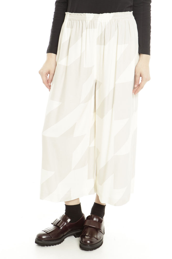 Pantaloni cropped in sablè Fashion Market Pantaloni cropped in sablè Fashion Market