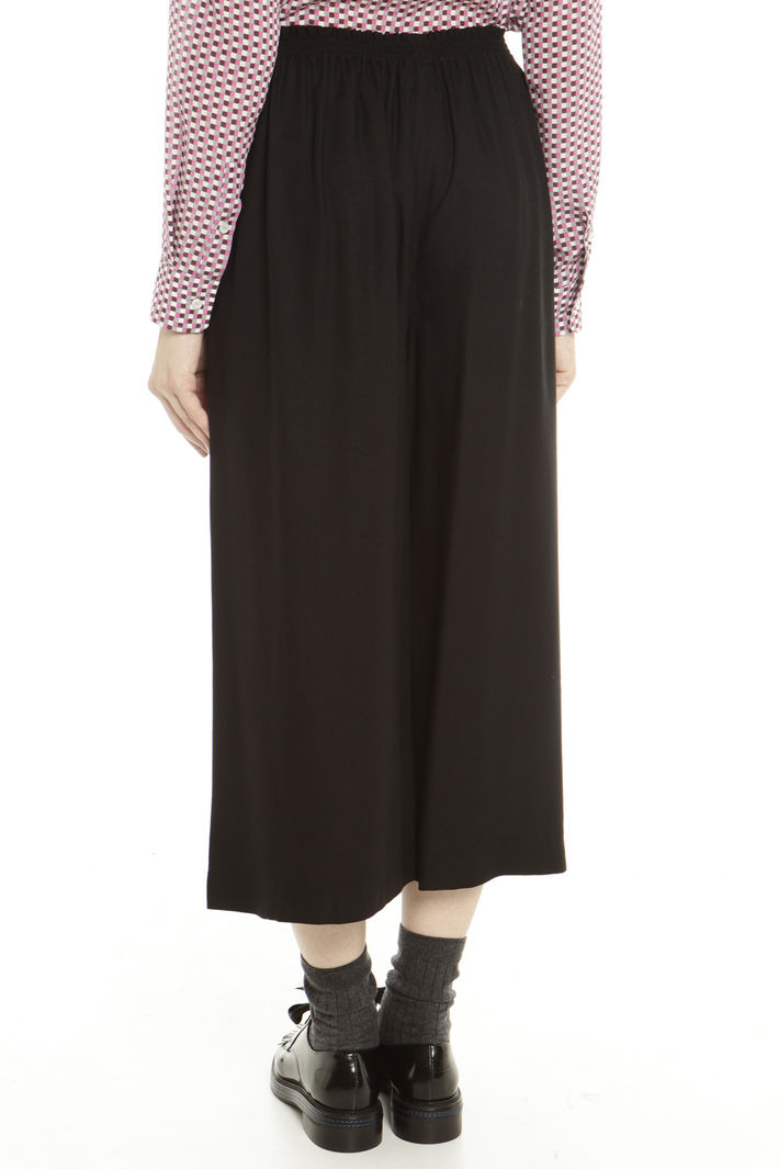Pantaloni cropped in sablè Fashion Market Pantaloni cropped in sablè Fashion Market