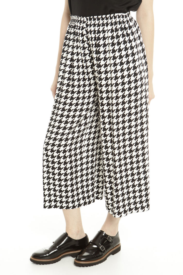 Pantaloni cropped in sablè Fashion Market Pantaloni cropped in sablè Fashion Market