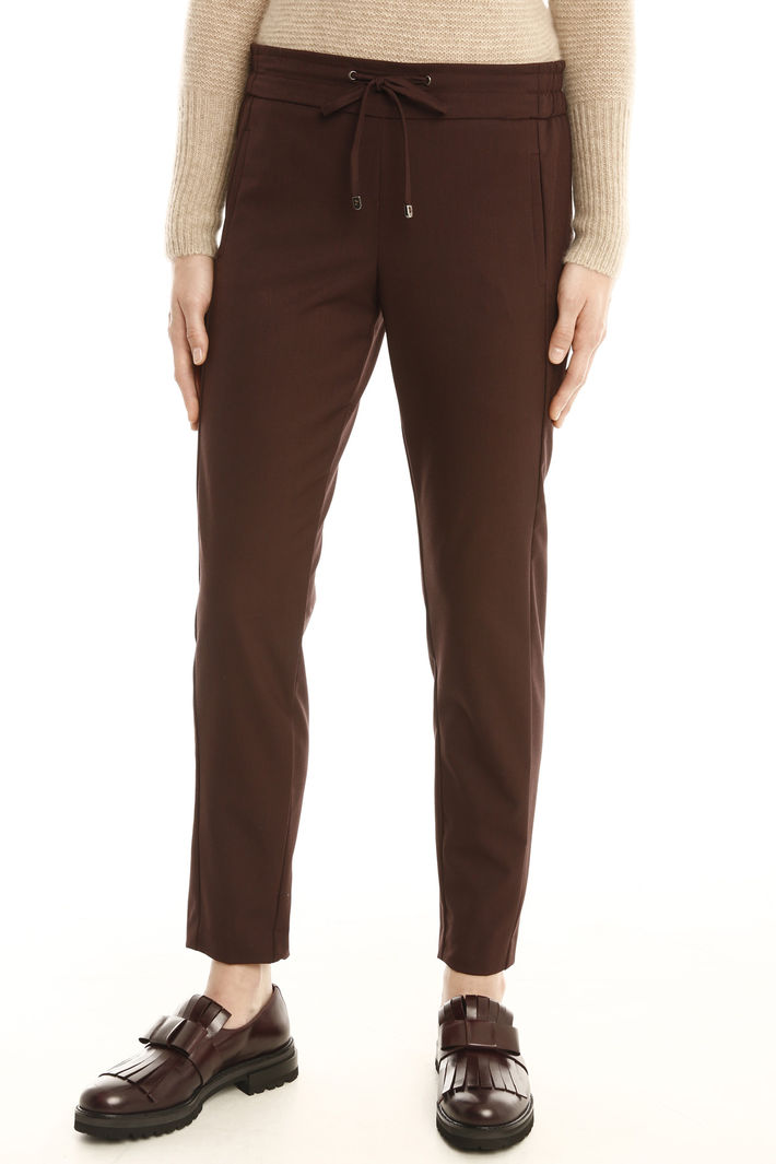 Pantalone con coulisse in vita Fashion Market Pantalone con coulisse in vita Fashion Market