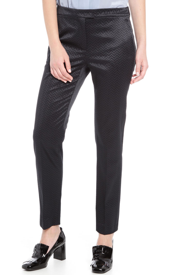 Pantaloni jacquard a sigaretta Fashion Market Pantaloni jacquard a sigaretta Fashion Market