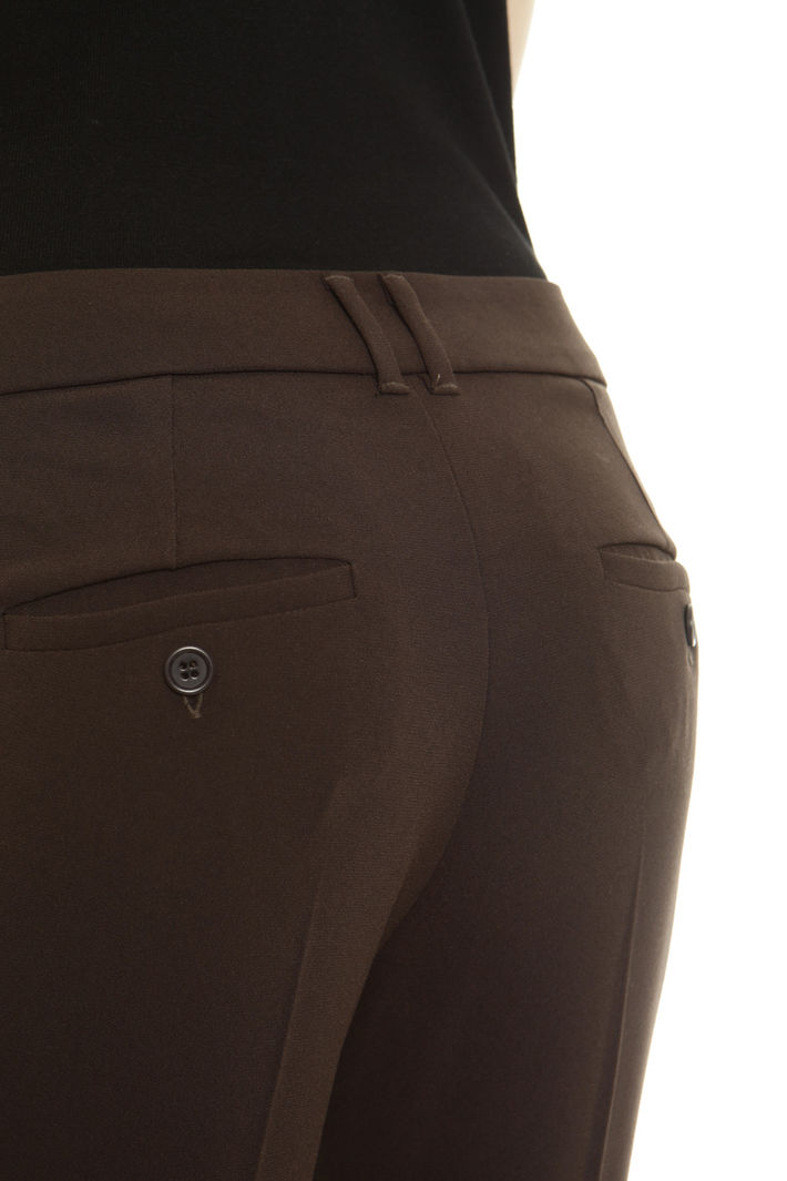 Pantaloni cropped in cady Fashion Market Pantaloni cropped in cady Fashion Market