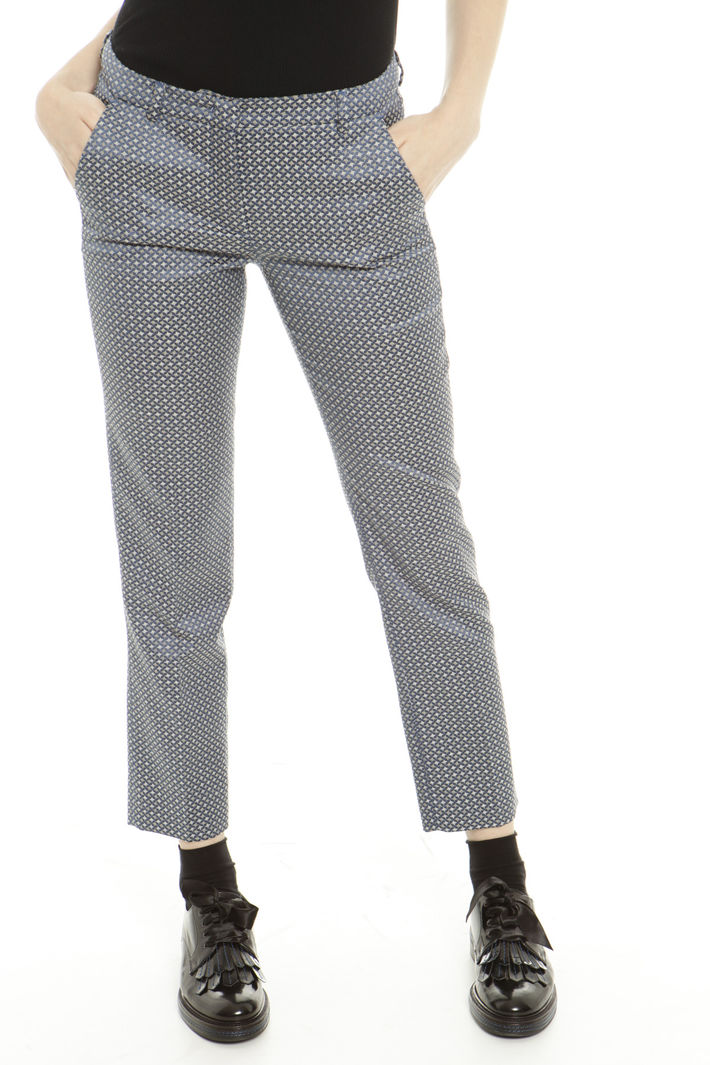 Pantaloni jacquard slim Fashion Market Pantaloni jacquard slim Fashion Market