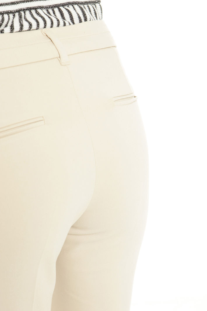 Pantaloni in raso di cotone Fashion Market Pantaloni in raso di cotone Fashion Market