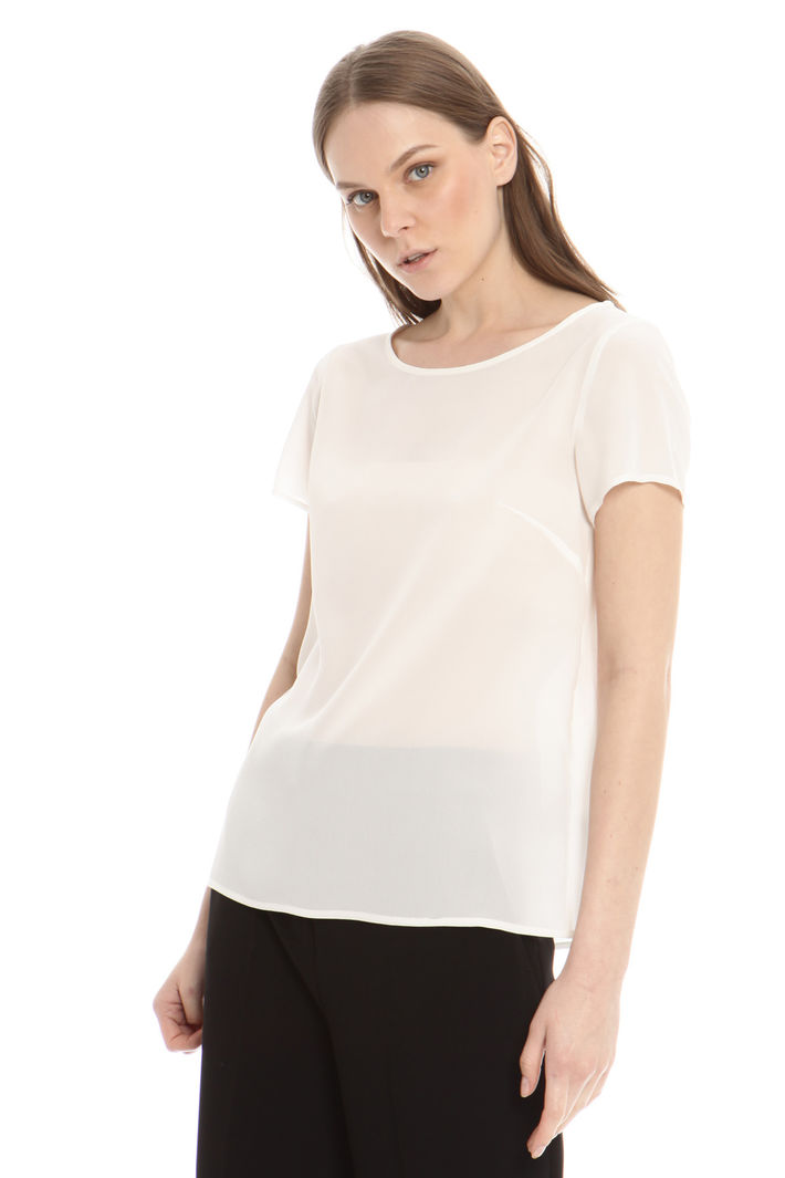 Top in crepe de chine Fashion Market Top in crepe de chine Fashion Market