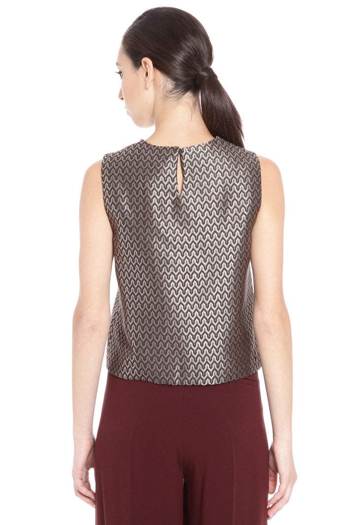 Top in tessuto jacquard Fashion Market Top in tessuto jacquard Fashion Market