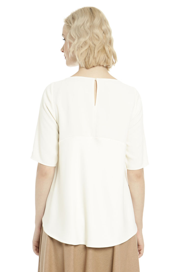Blusa in cady Fashion Market Blusa in cady Fashion Market