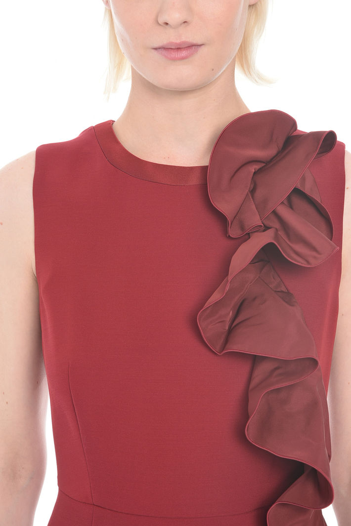Abito con maxi ruches Diffusione Tessile Abito con maxi ruches Diffusione Tessile