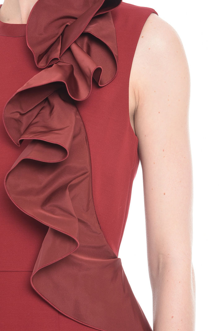 Abito con maxi ruches Diffusione Tessile Abito con maxi ruches Diffusione Tessile