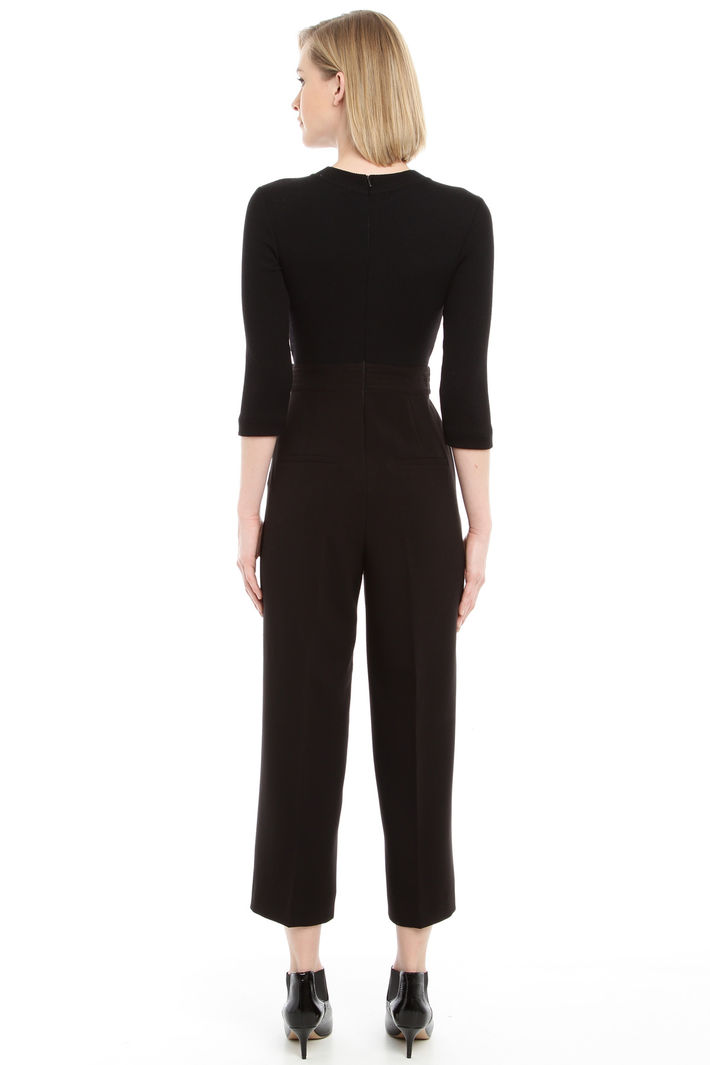 Tuta cropped con cintura in vita Fashion Market Tuta cropped con cintura in vita Fashion Market