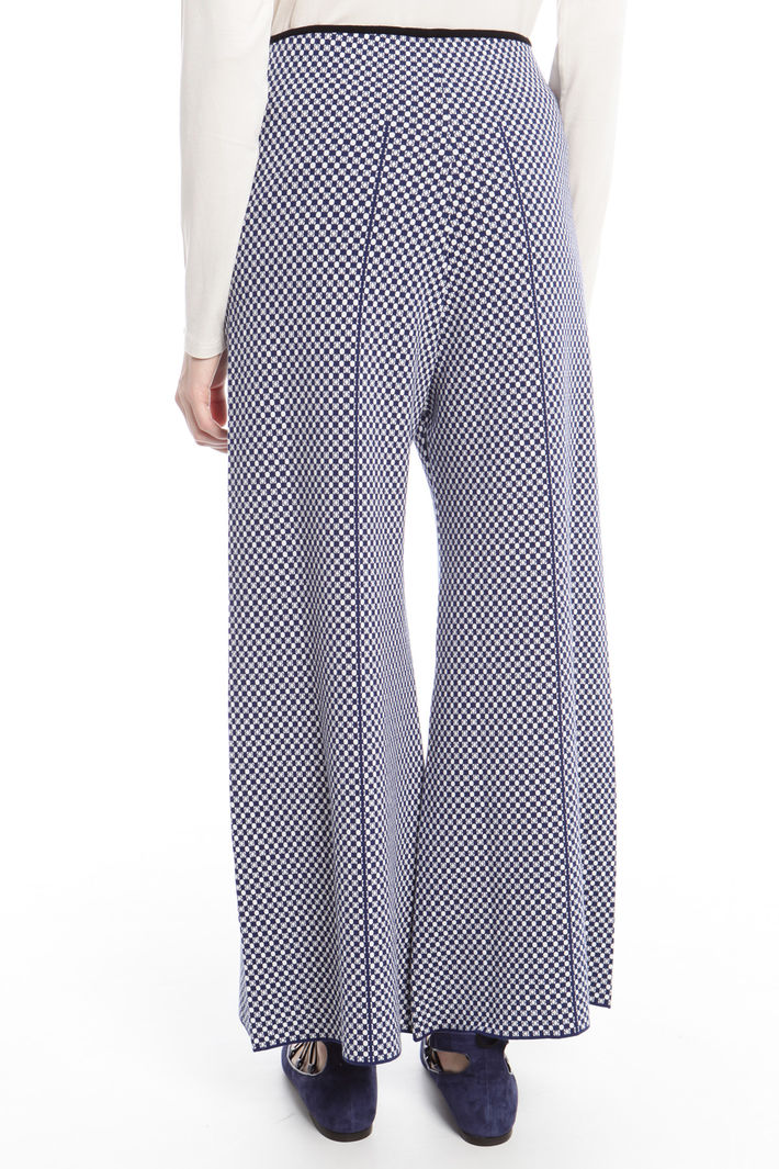 Pantaloni palazzo in maglia Diffusione Tessile Pantaloni palazzo in maglia Diffusione Tessile