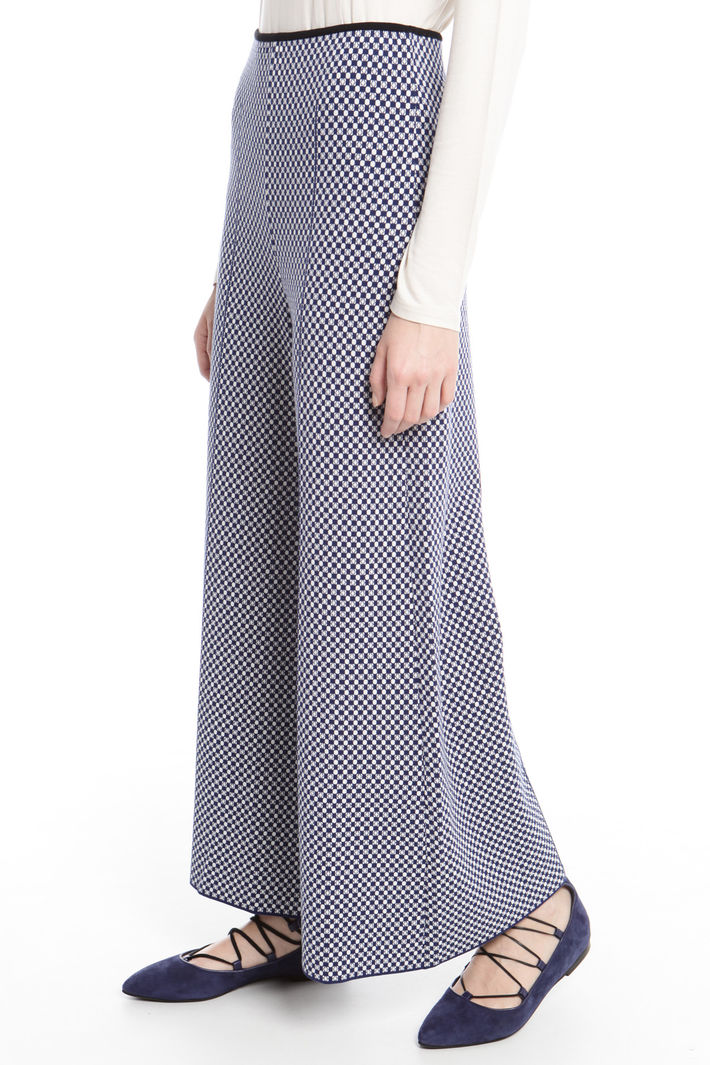 Pantaloni palazzo in maglia Diffusione Tessile Pantaloni palazzo in maglia Diffusione Tessile