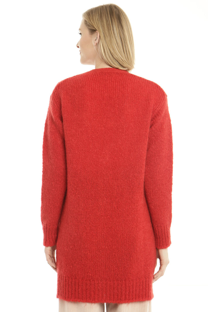 Cardigan in mohair a coste Fashion Market Cardigan in mohair a coste Fashion Market