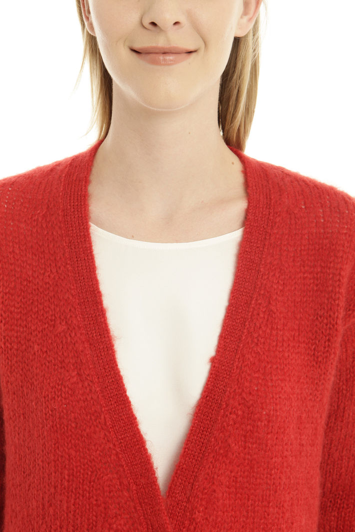 Cardigan in mohair a coste Fashion Market Cardigan in mohair a coste Fashion Market