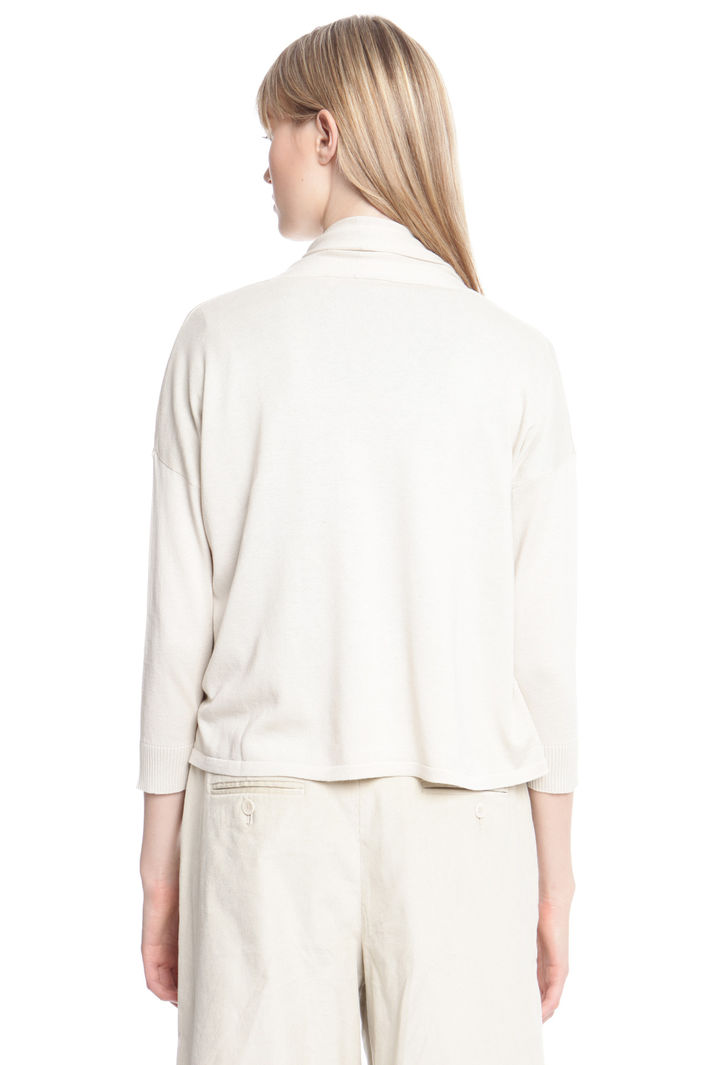 Cardigan aperto in seta Cardigan aperto in seta