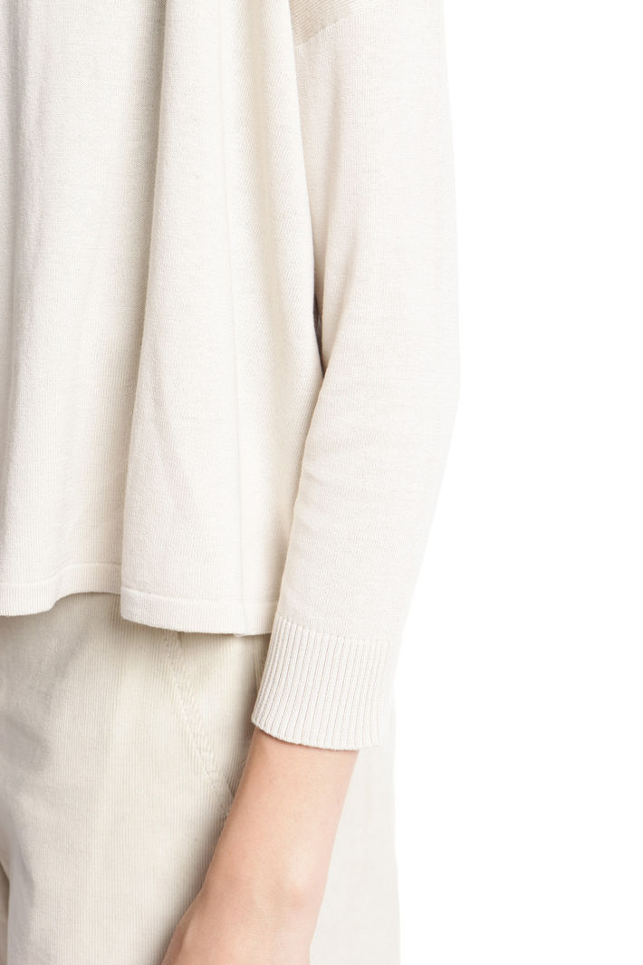 Cardigan aperto in seta Cardigan aperto in seta