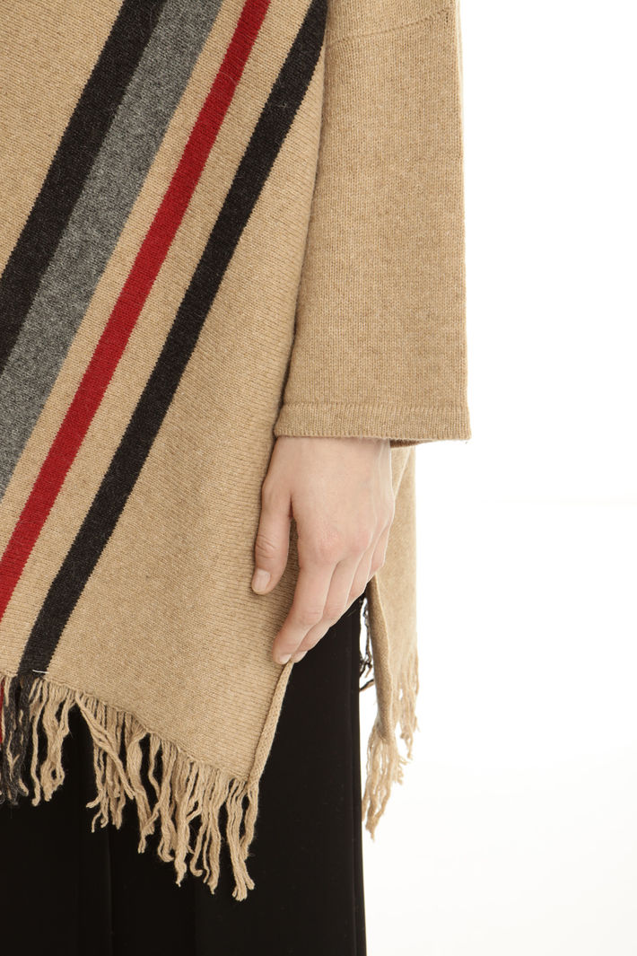 Poncho in misto alpaca Fashion Market Poncho in misto alpaca Fashion Market
