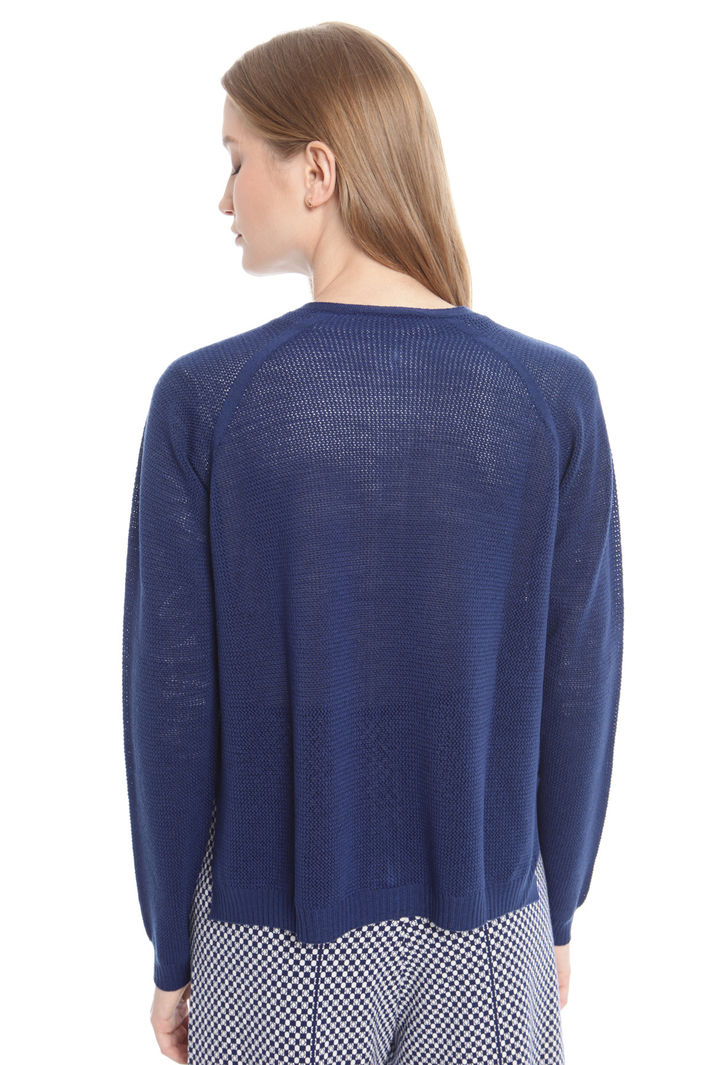 Cardigan in punto rete Diffusione Tessile Cardigan in punto rete Diffusione Tessile