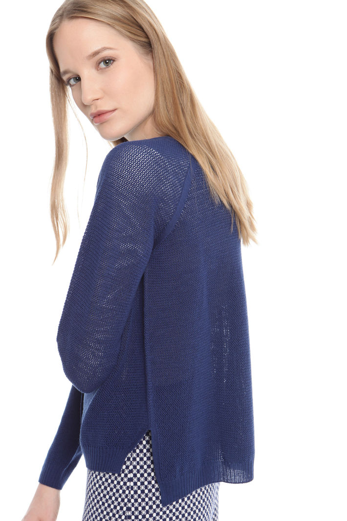 Cardigan in punto rete Diffusione Tessile Cardigan in punto rete Diffusione Tessile