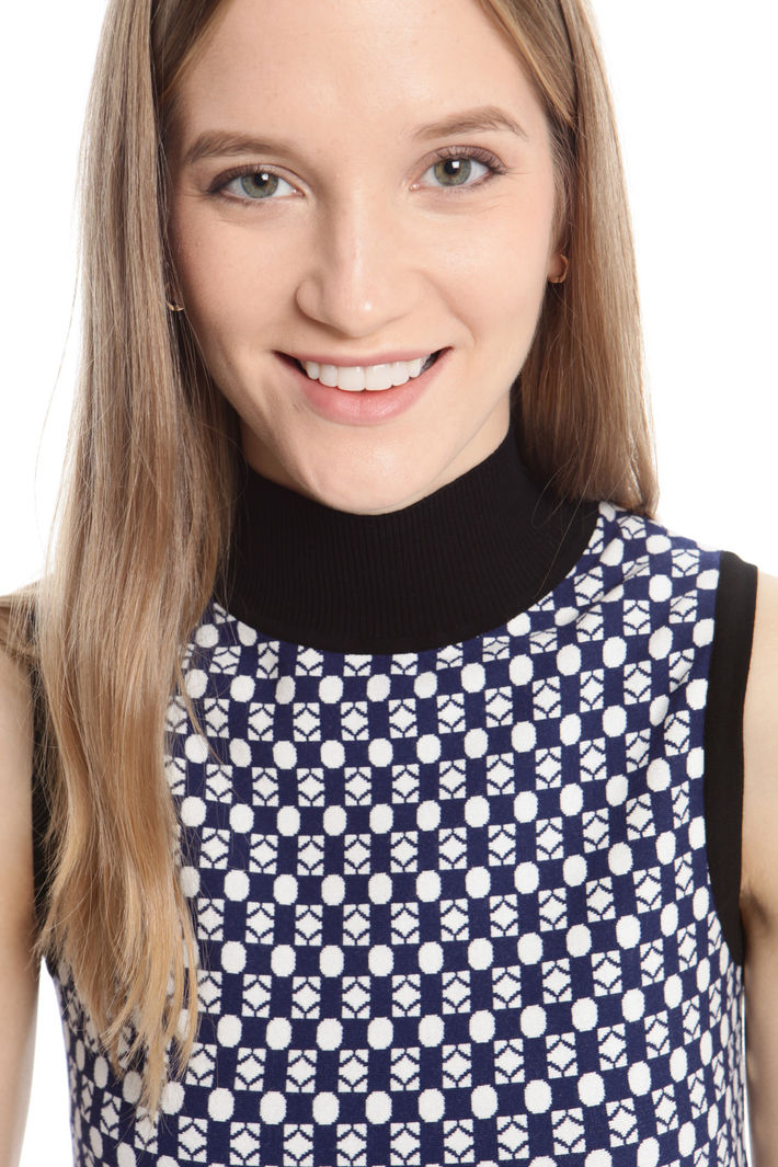 Top svasato jacquard Fashion Market Top svasato jacquard Fashion Market