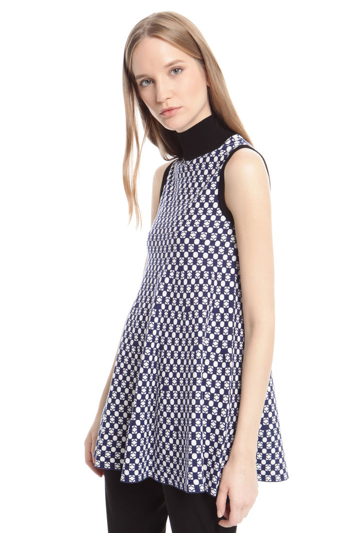 Top svasato jacquard Fashion Market Top svasato jacquard Fashion Market