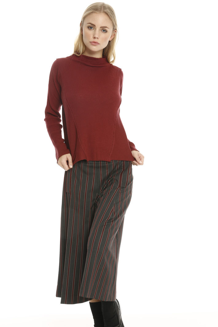 Maglia boxy a costine Fashion Market Maglia boxy a costine Fashion Market