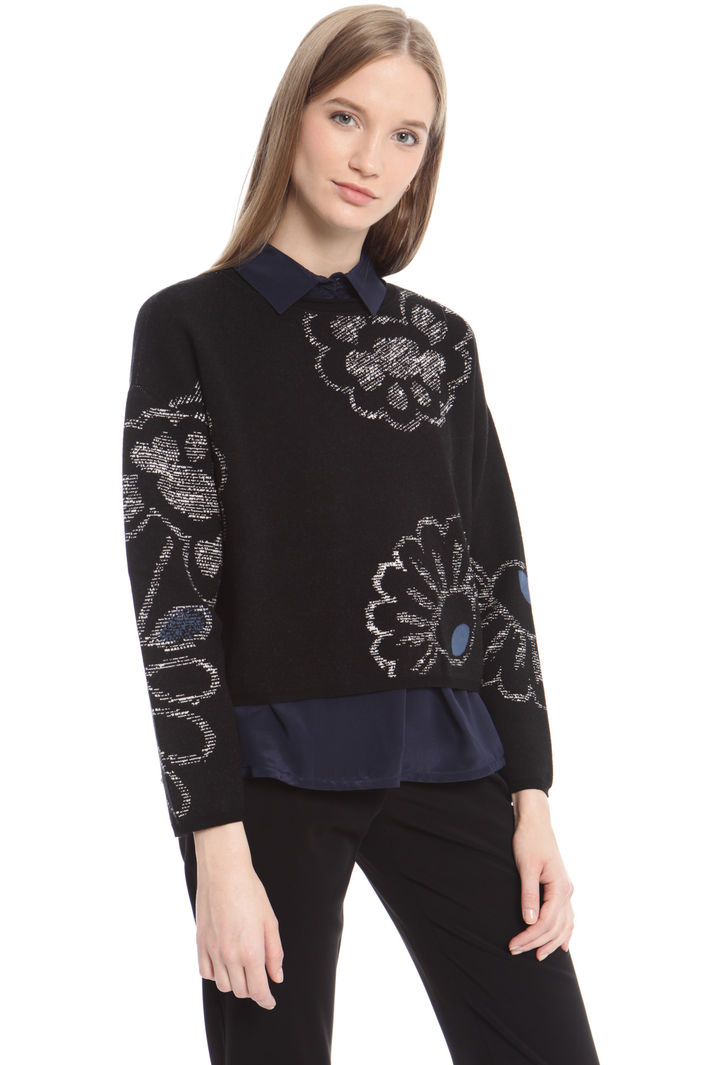 Maglia macrofiori boxy Fashion Market Maglia macrofiori boxy Fashion Market