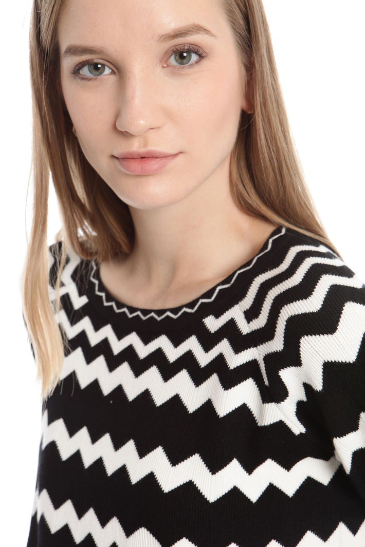 Maglia boxy chevron Fashion Market Maglia boxy chevron Fashion Market
